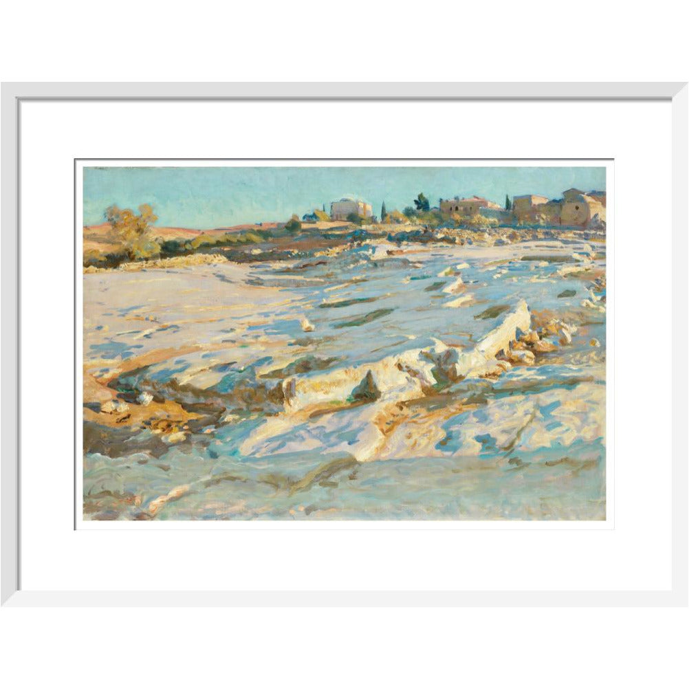 Near the Mount of Olives, Jerusalem - Art print
