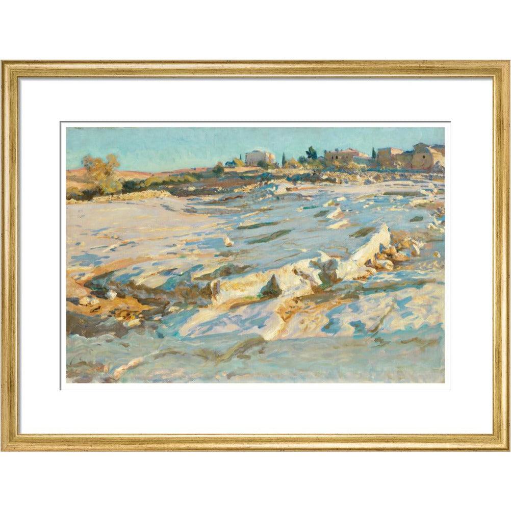 Near the Mount of Olives, Jerusalem - Art print