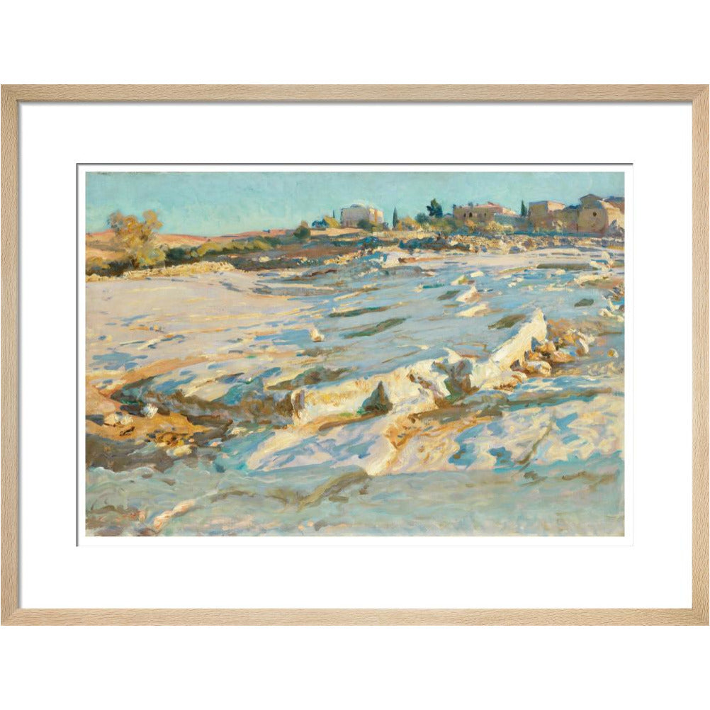 Near the Mount of Olives, Jerusalem - Art print