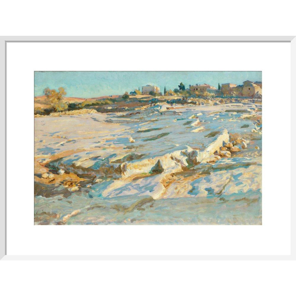 Near the Mount of Olives, Jerusalem - Art print