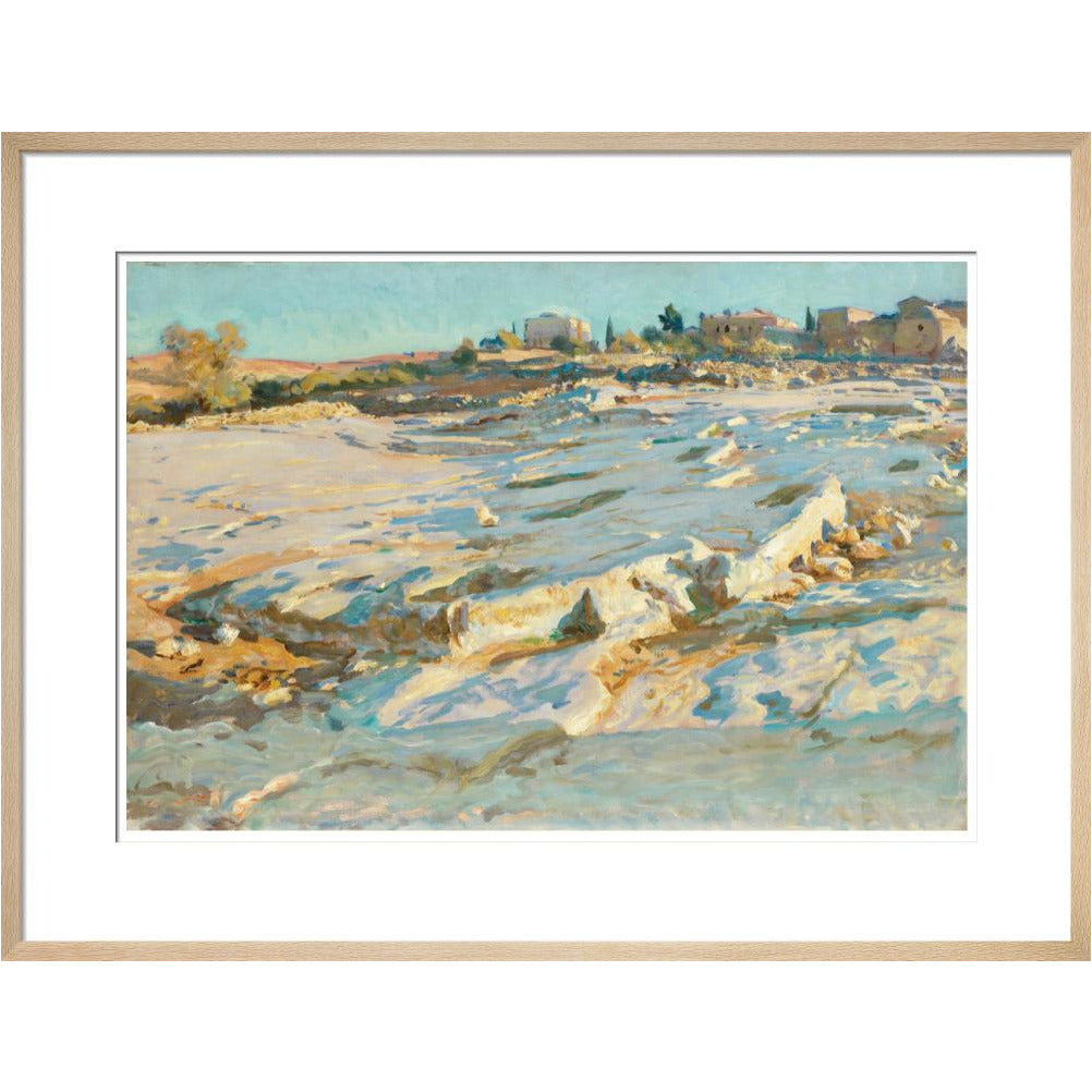 Near the Mount of Olives, Jerusalem - Art print