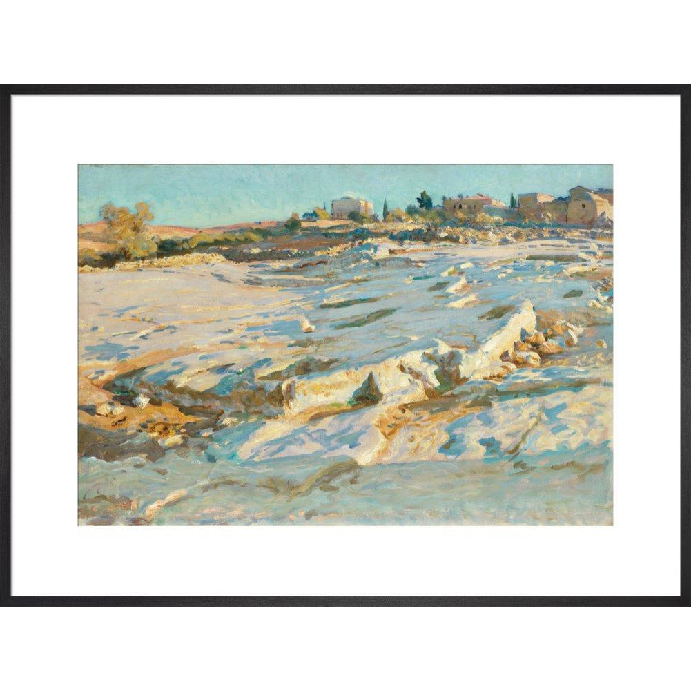 Near the Mount of Olives, Jerusalem - Art print