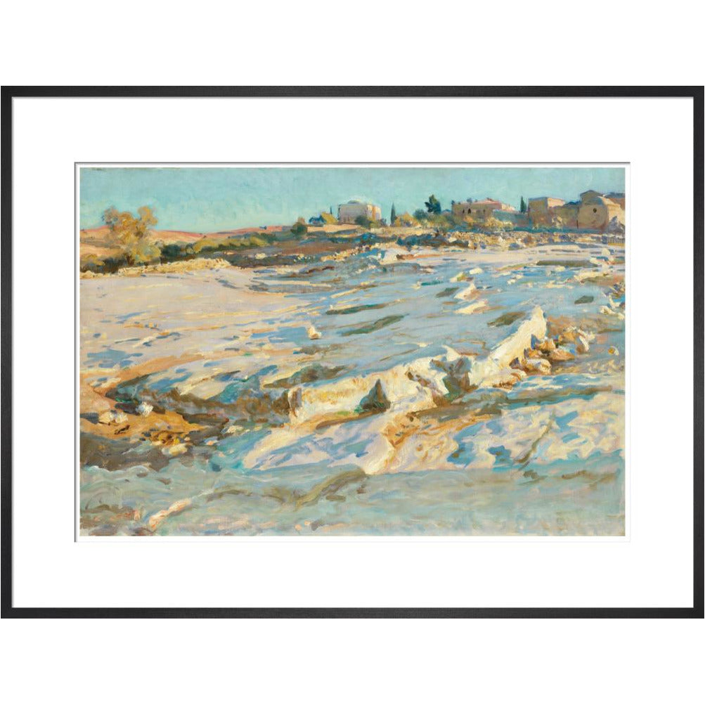 Near the Mount of Olives, Jerusalem - Art print