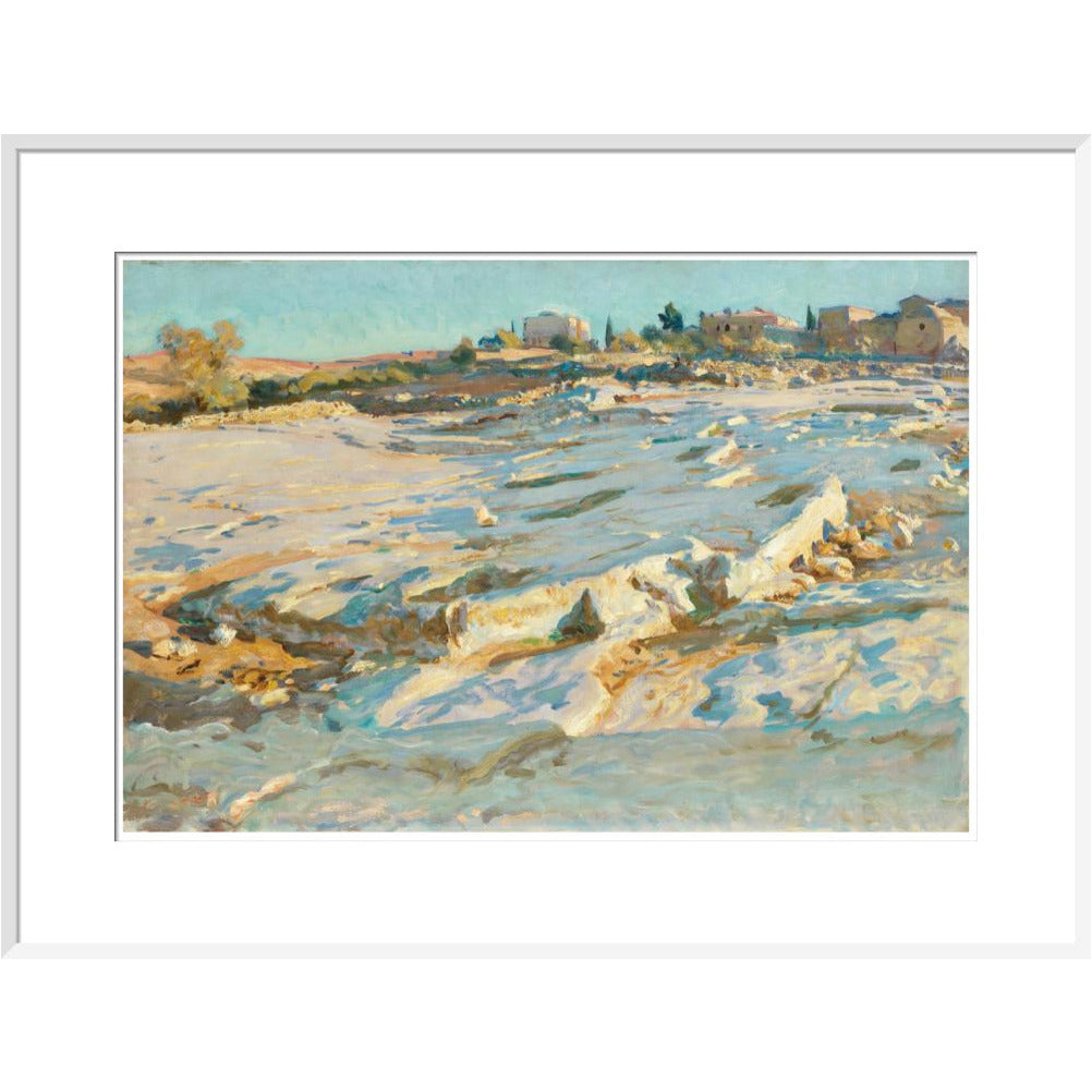 Near the Mount of Olives, Jerusalem - Art print