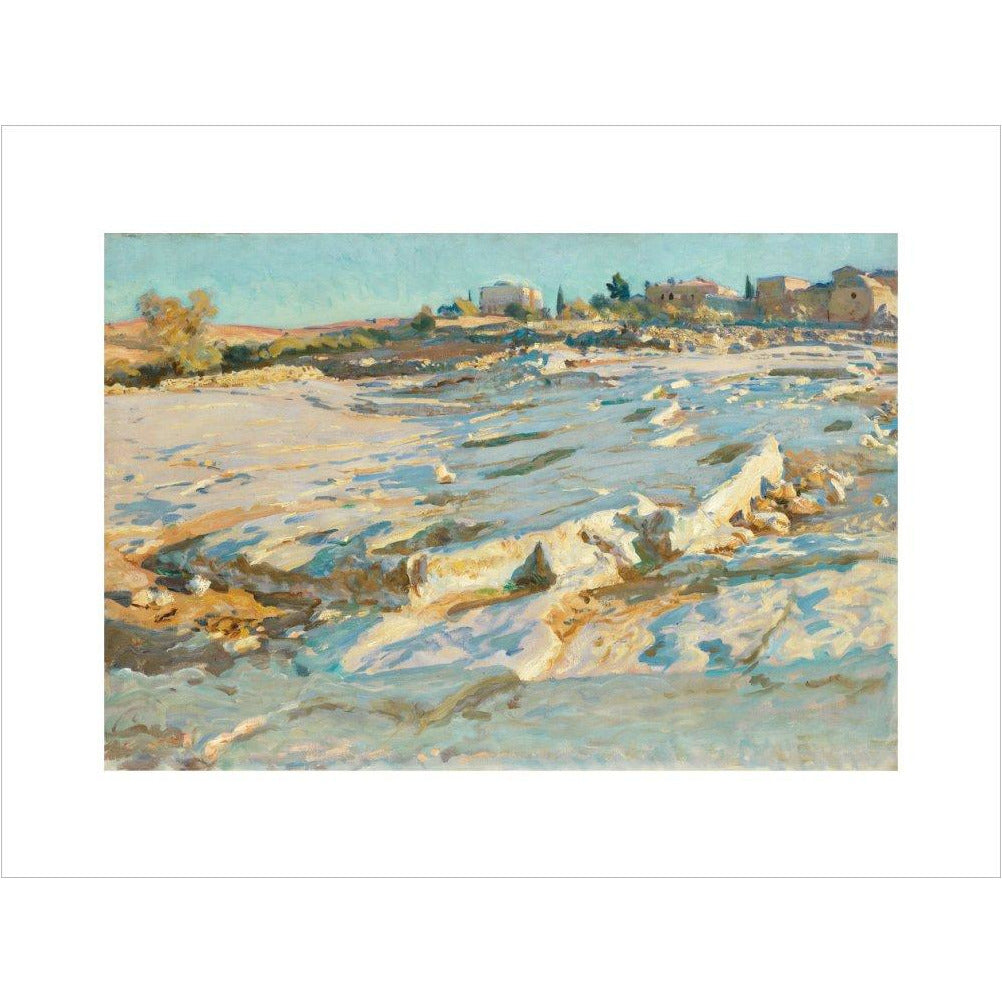 Near the Mount of Olives, Jerusalem - Art print