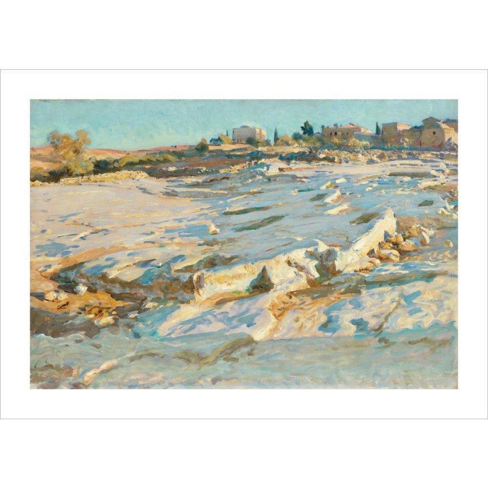 Near the Mount of Olives, Jerusalem - Art print