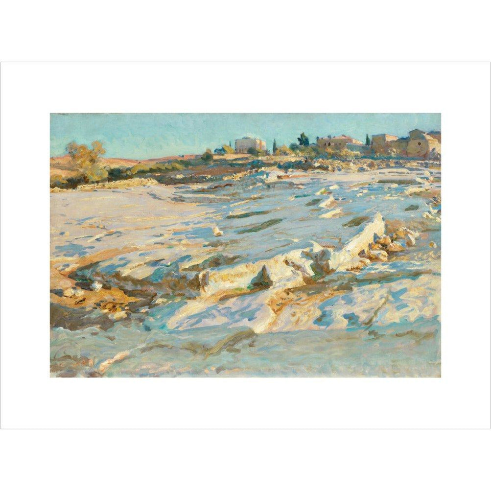 Near the Mount of Olives, Jerusalem - Art print