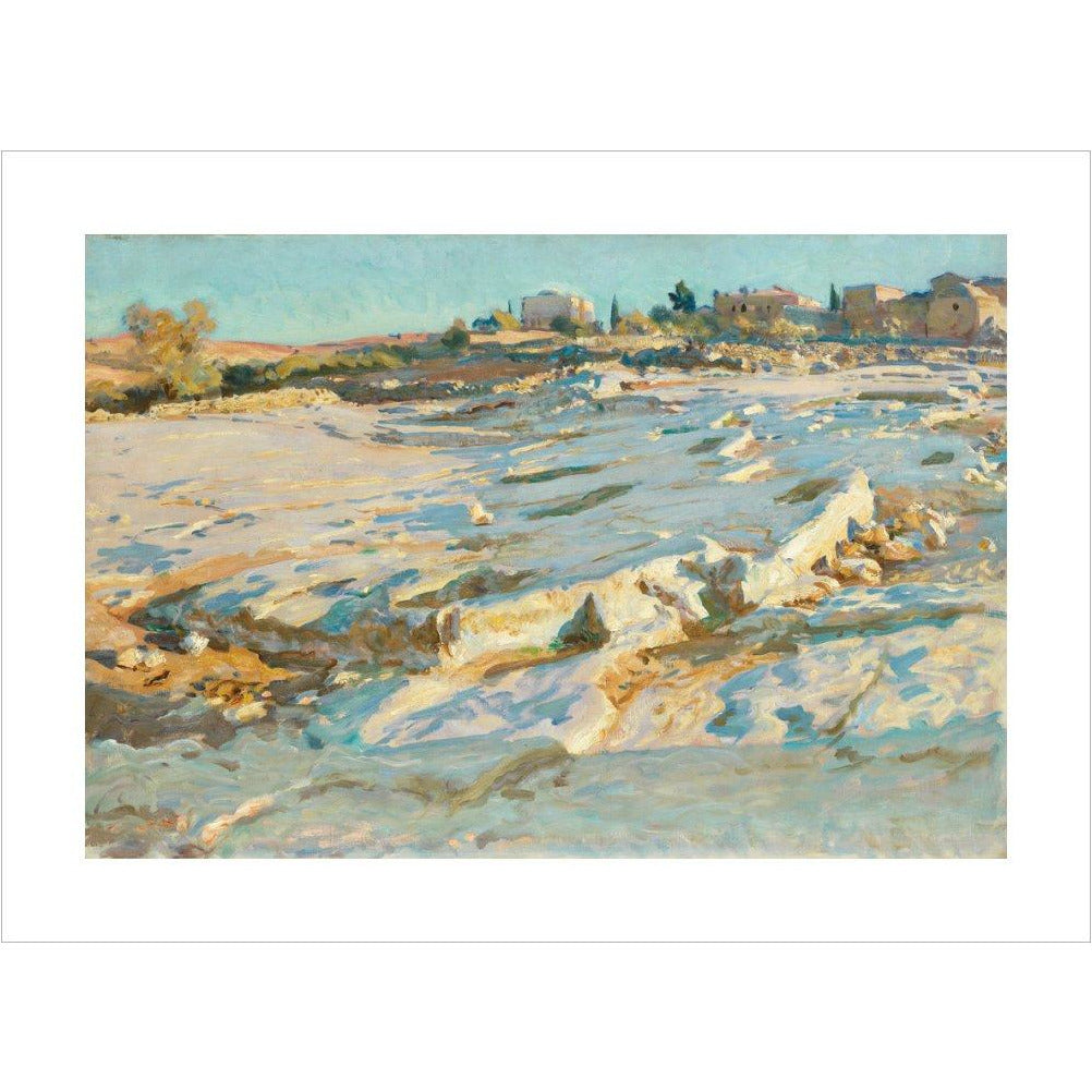 Near the Mount of Olives, Jerusalem - Art print
