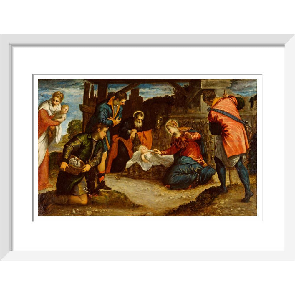 The Adoration of the Shepherds - Art print