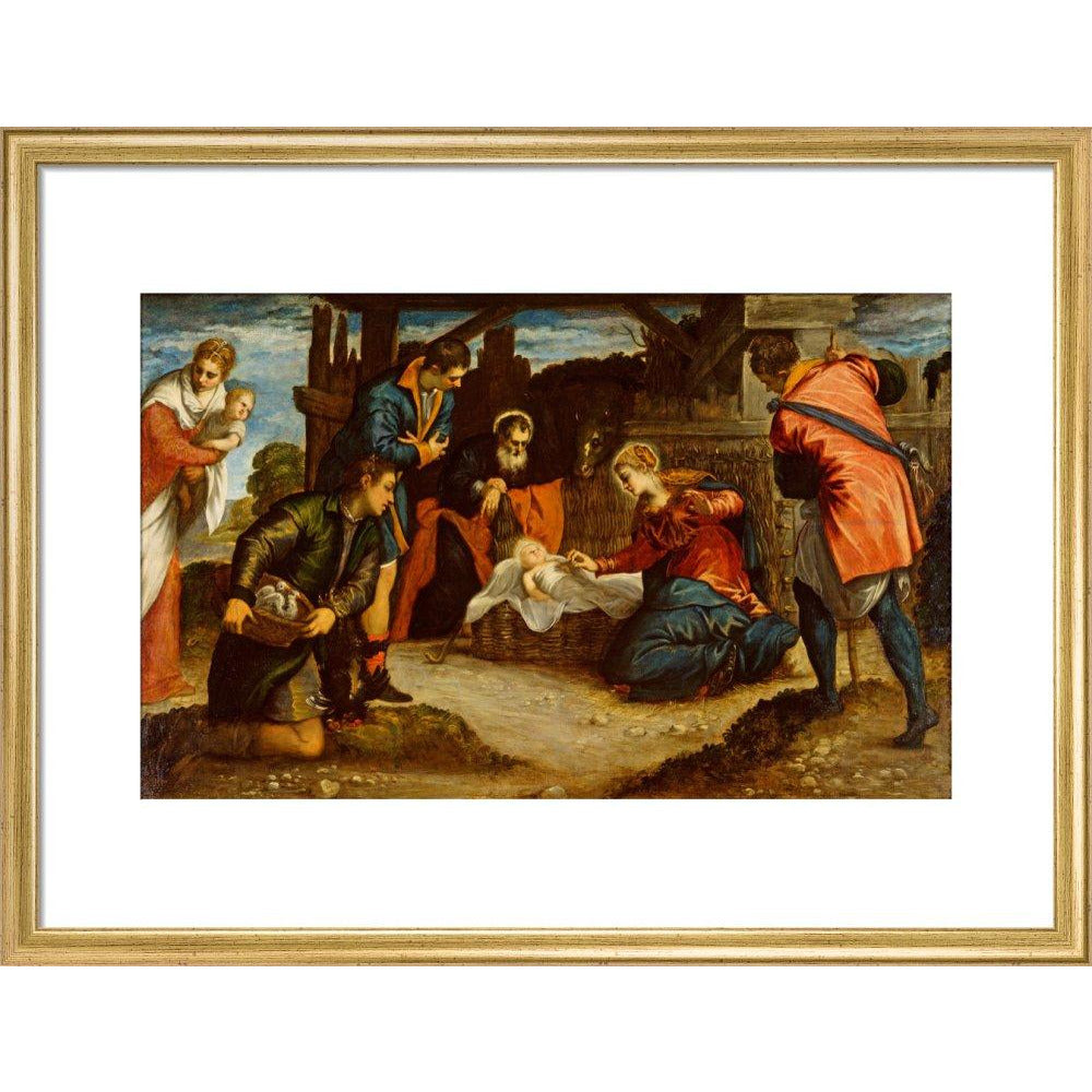 The Adoration of the Shepherds - Art print