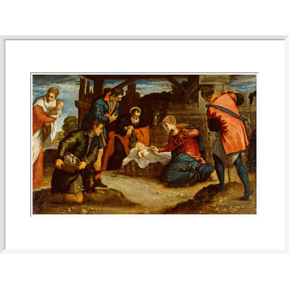 The Adoration of the Shepherds - Art print