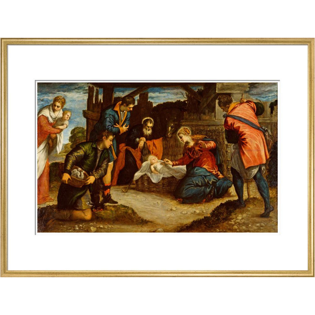 The Adoration of the Shepherds - Art print