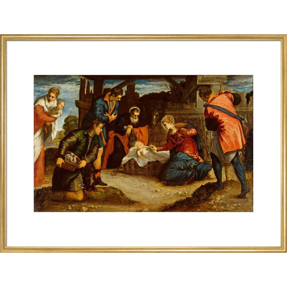 The Adoration of the Shepherds - Art print