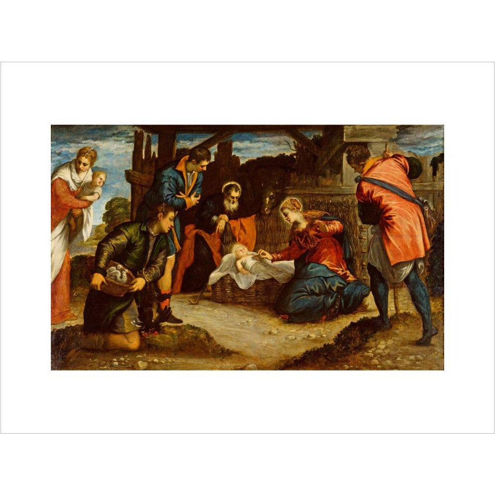 The Adoration of the Shepherds - Art print
