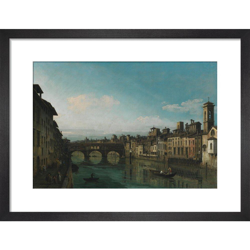 The Arno with the Ponte Vecchio - Art print