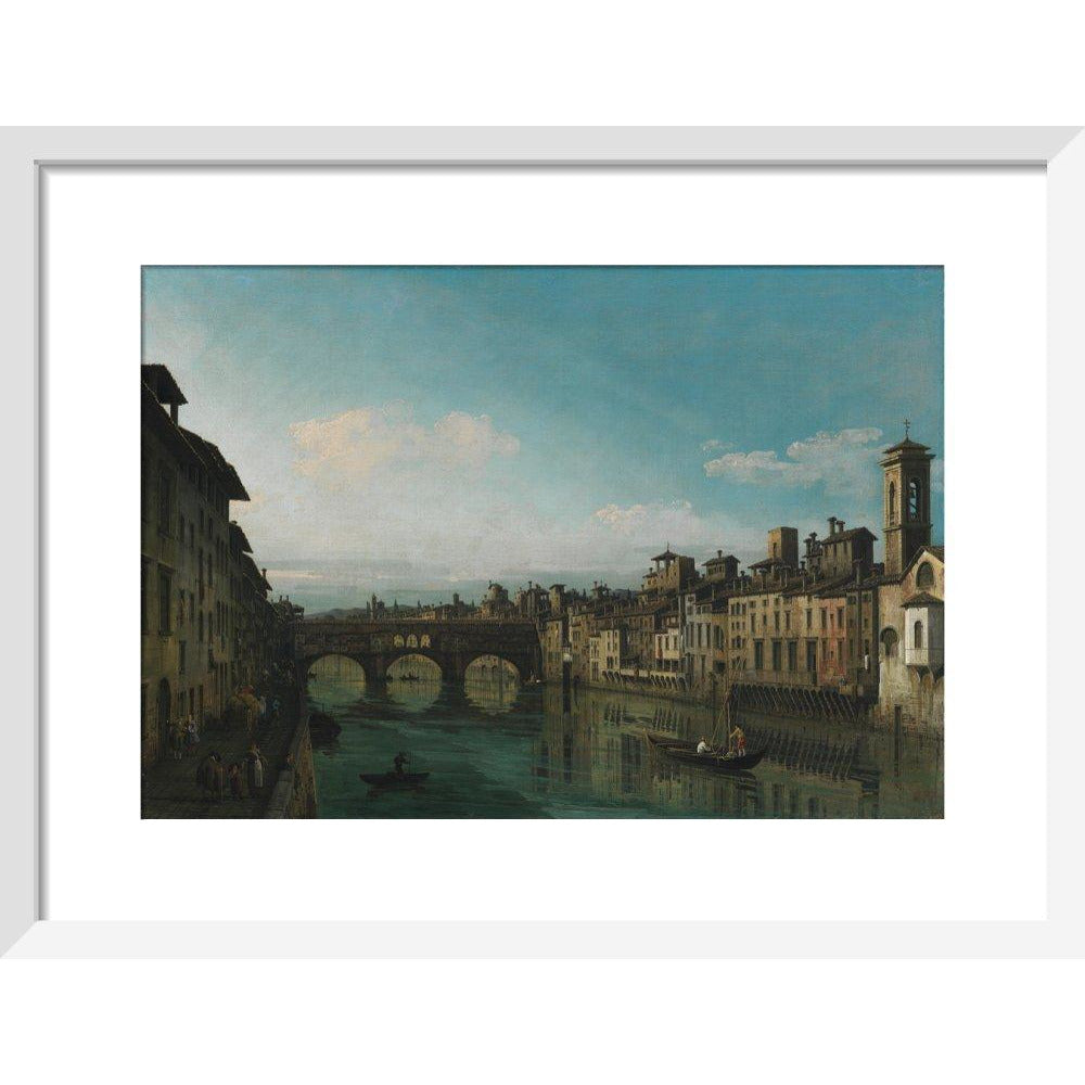 The Arno with the Ponte Vecchio - Art print