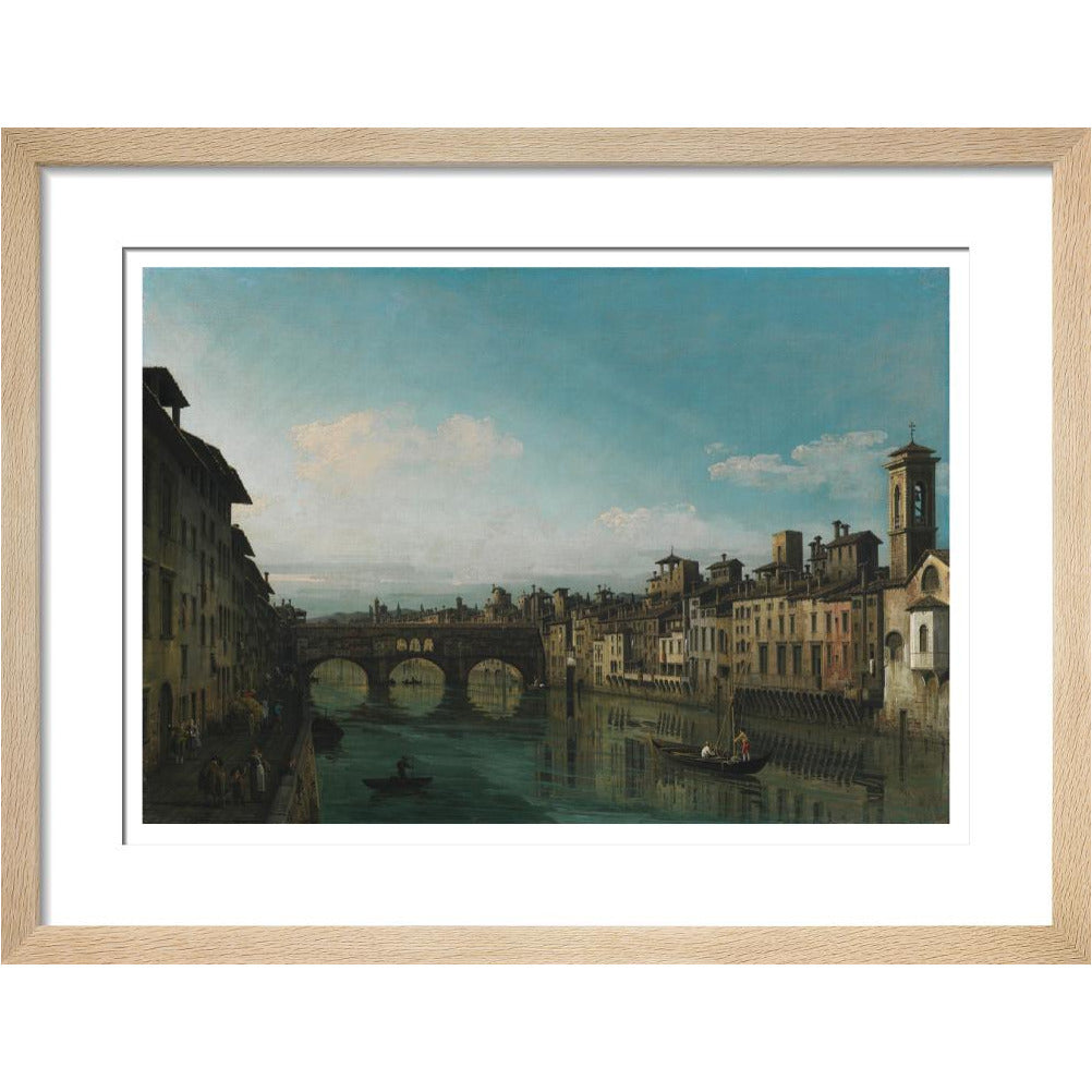 The Arno with the Ponte Vecchio - Art print