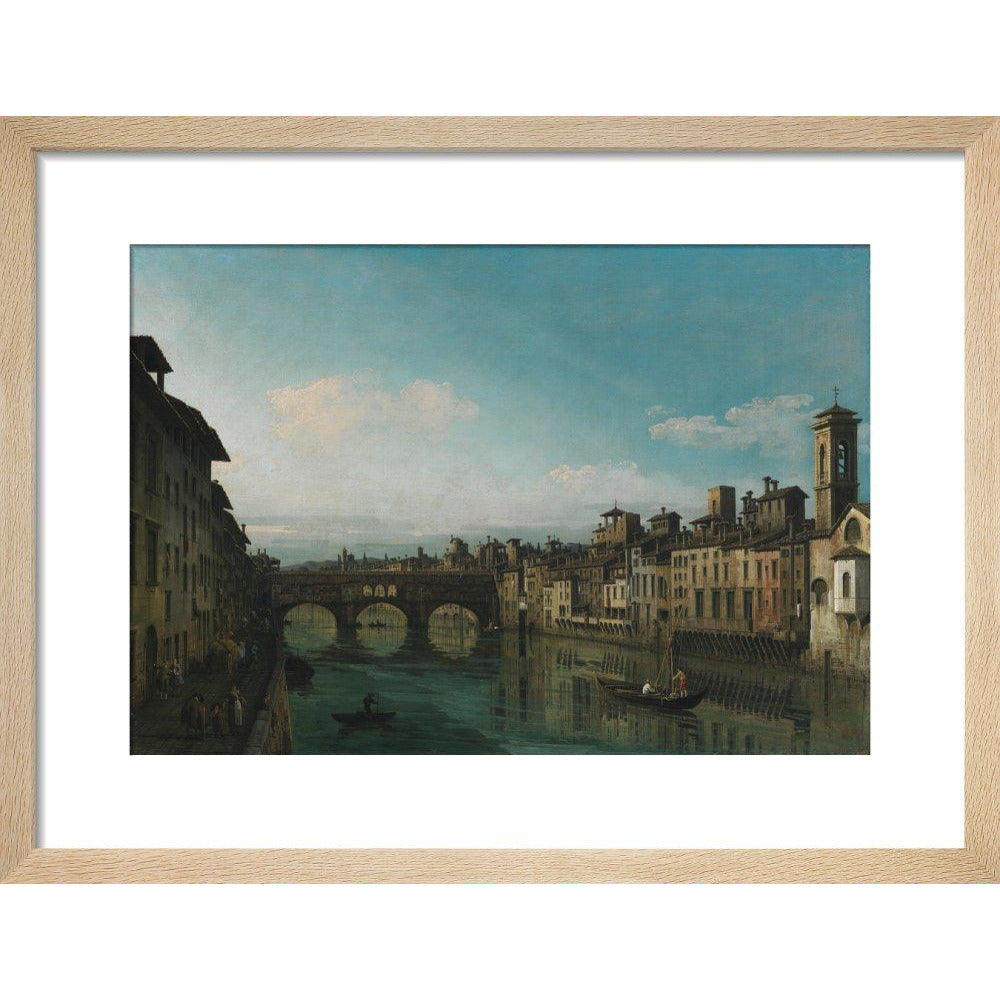 The Arno with the Ponte Vecchio - Art print