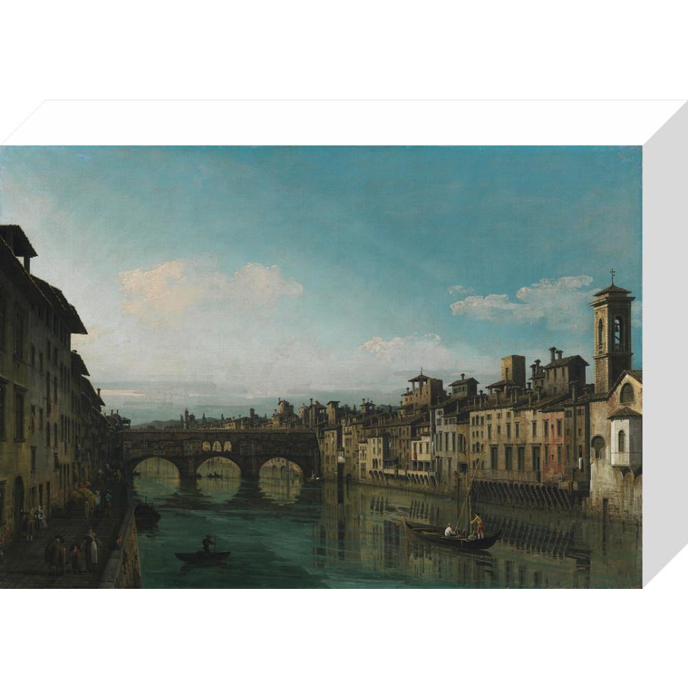 The Arno with the Ponte Vecchio - Art print