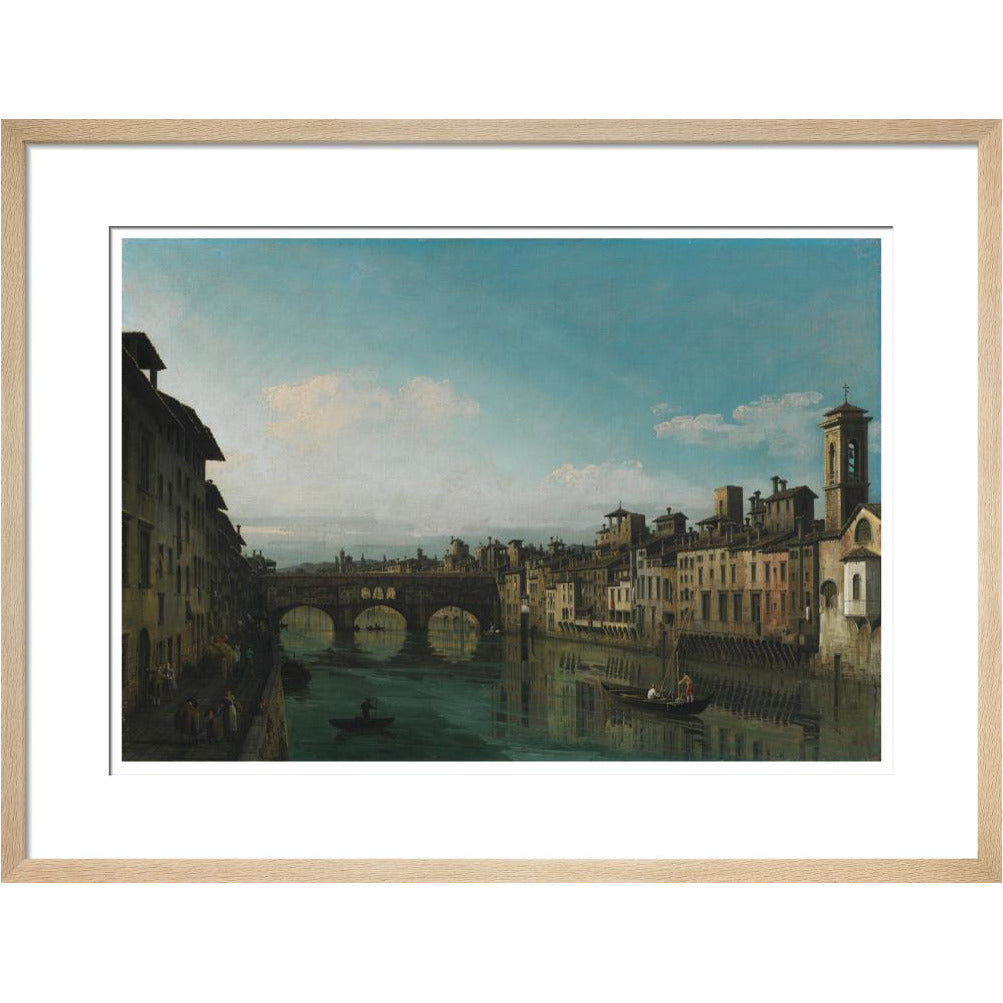 The Arno with the Ponte Vecchio - Art print
