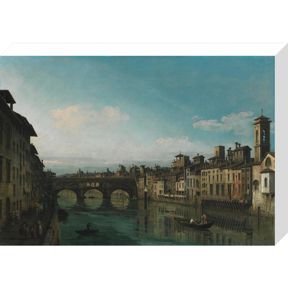 The Arno with the Ponte Vecchio - Art print