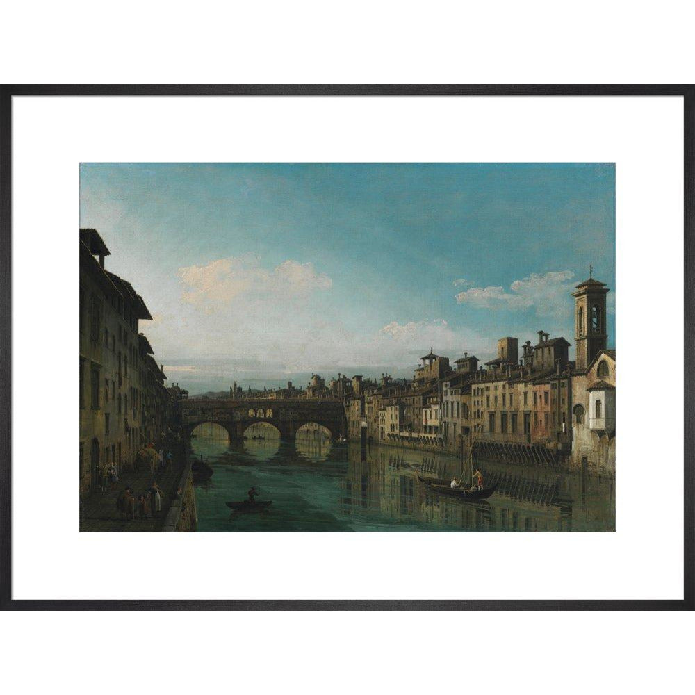 The Arno with the Ponte Vecchio - Art print