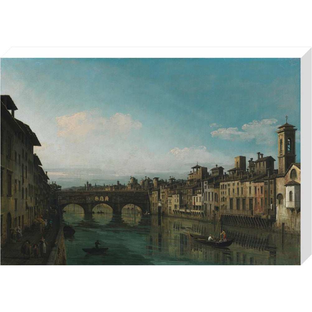 The Arno with the Ponte Vecchio - Art print