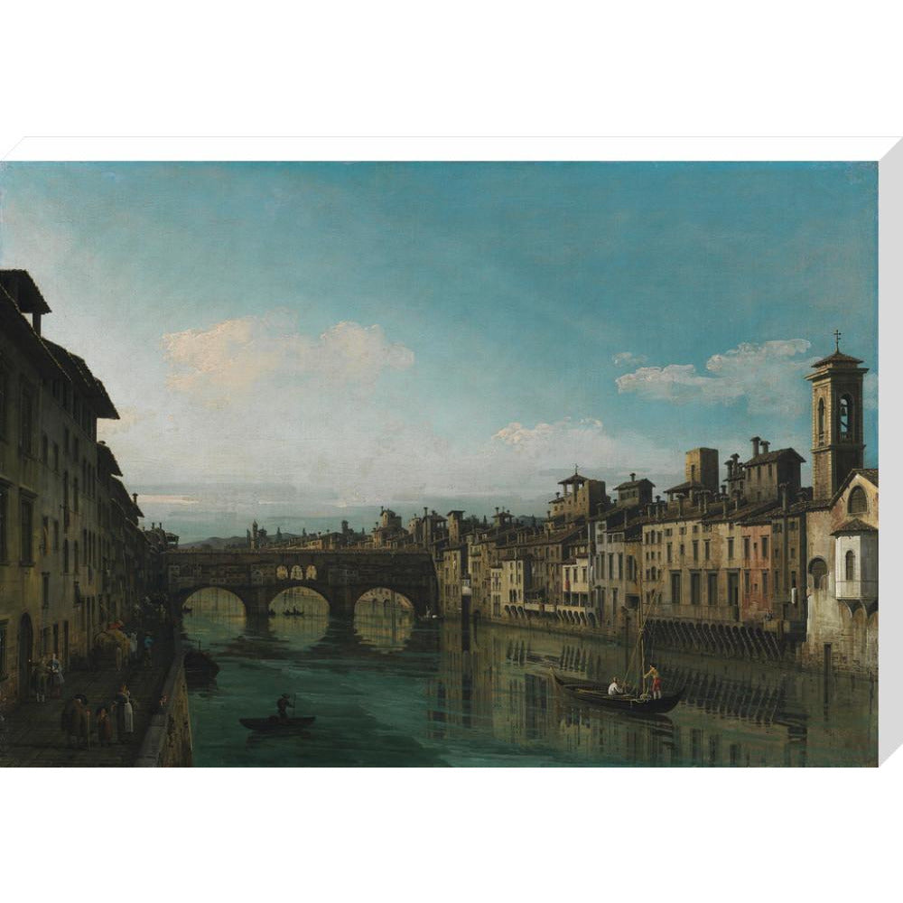 The Arno with the Ponte Vecchio - Art print