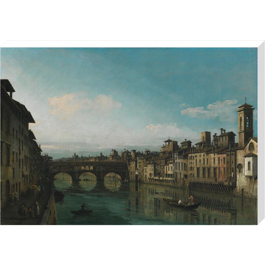 The Arno with the Ponte Vecchio - Art print