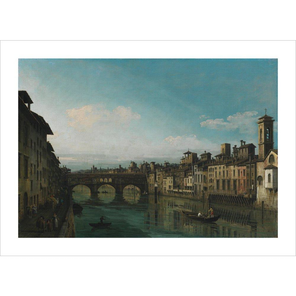 The Arno with the Ponte Vecchio - Art print