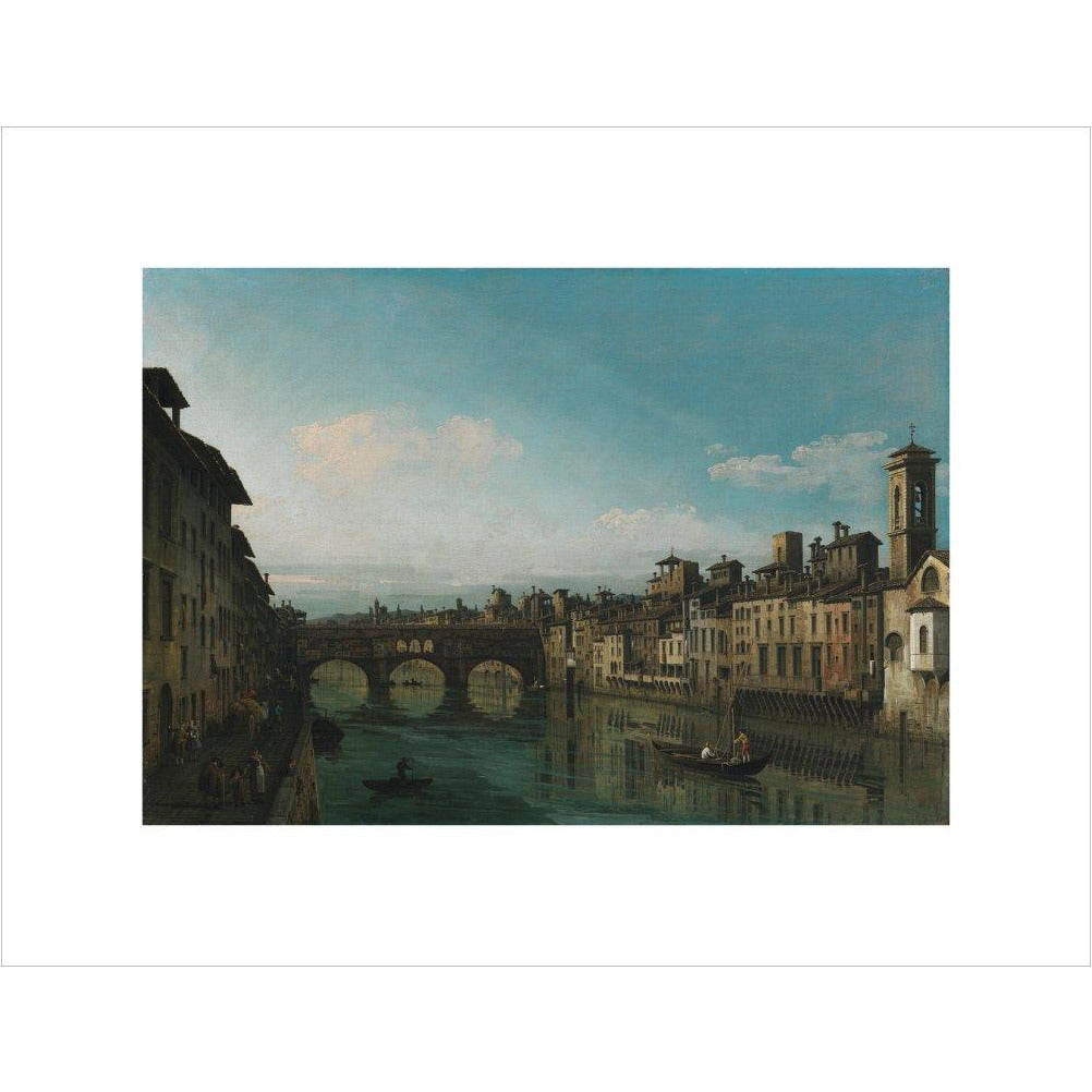 The Arno with the Ponte Vecchio - Art print