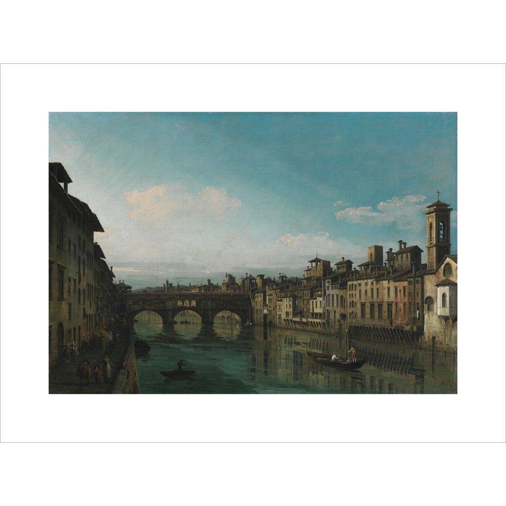 The Arno with the Ponte Vecchio - Art print