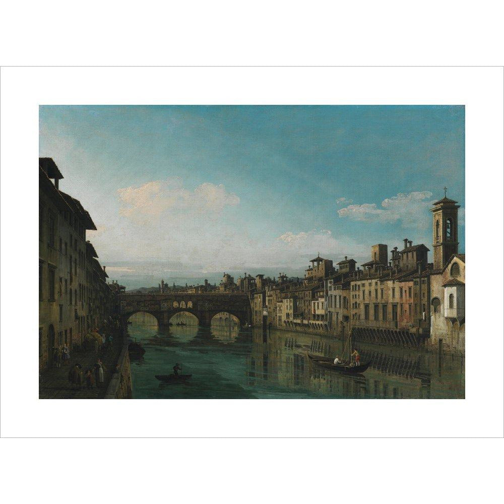 The Arno with the Ponte Vecchio - Art print