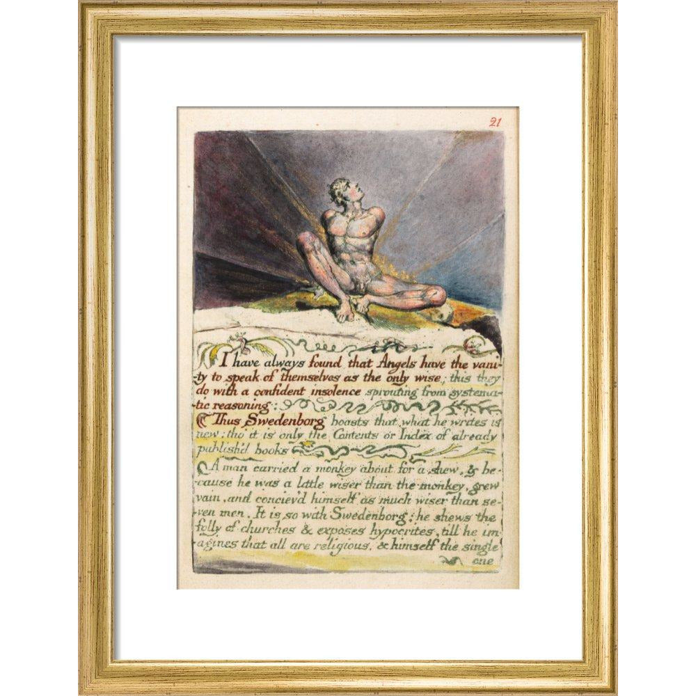 The Marriage of Heaven and Hell - Art print