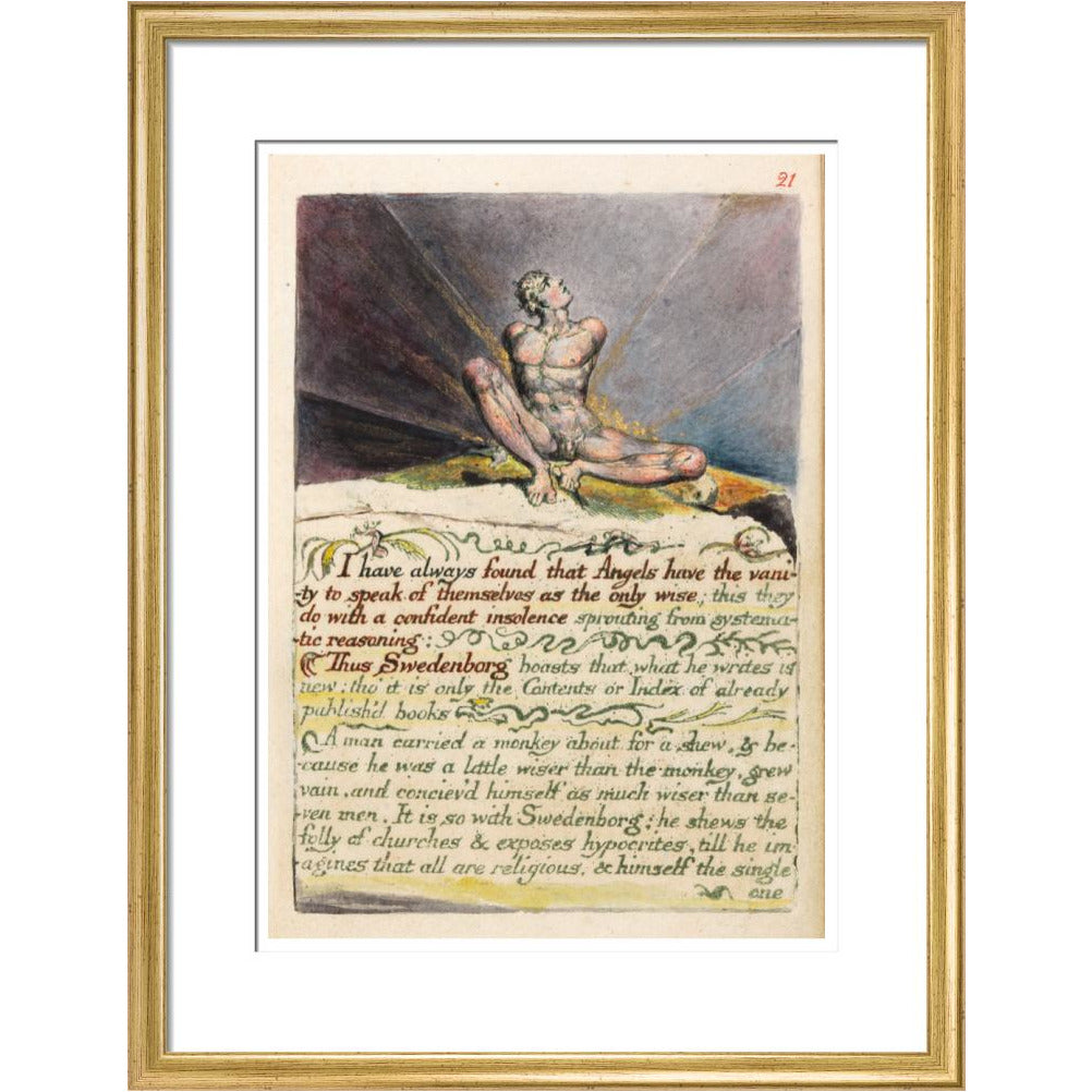 The Marriage of Heaven and Hell - Art print