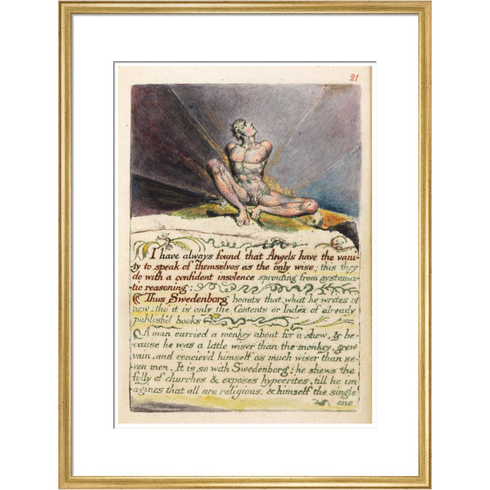 The Marriage of Heaven and Hell - Art print