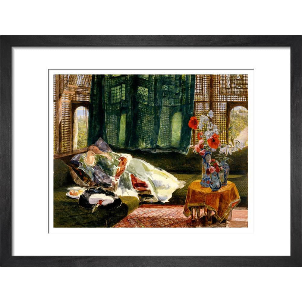 The Siesta - Art print
