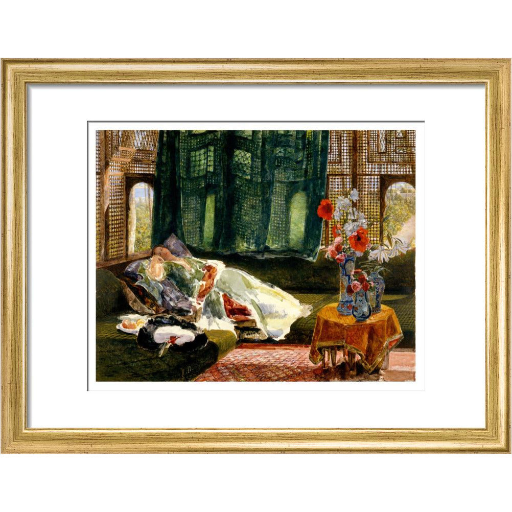 The Siesta - Art print