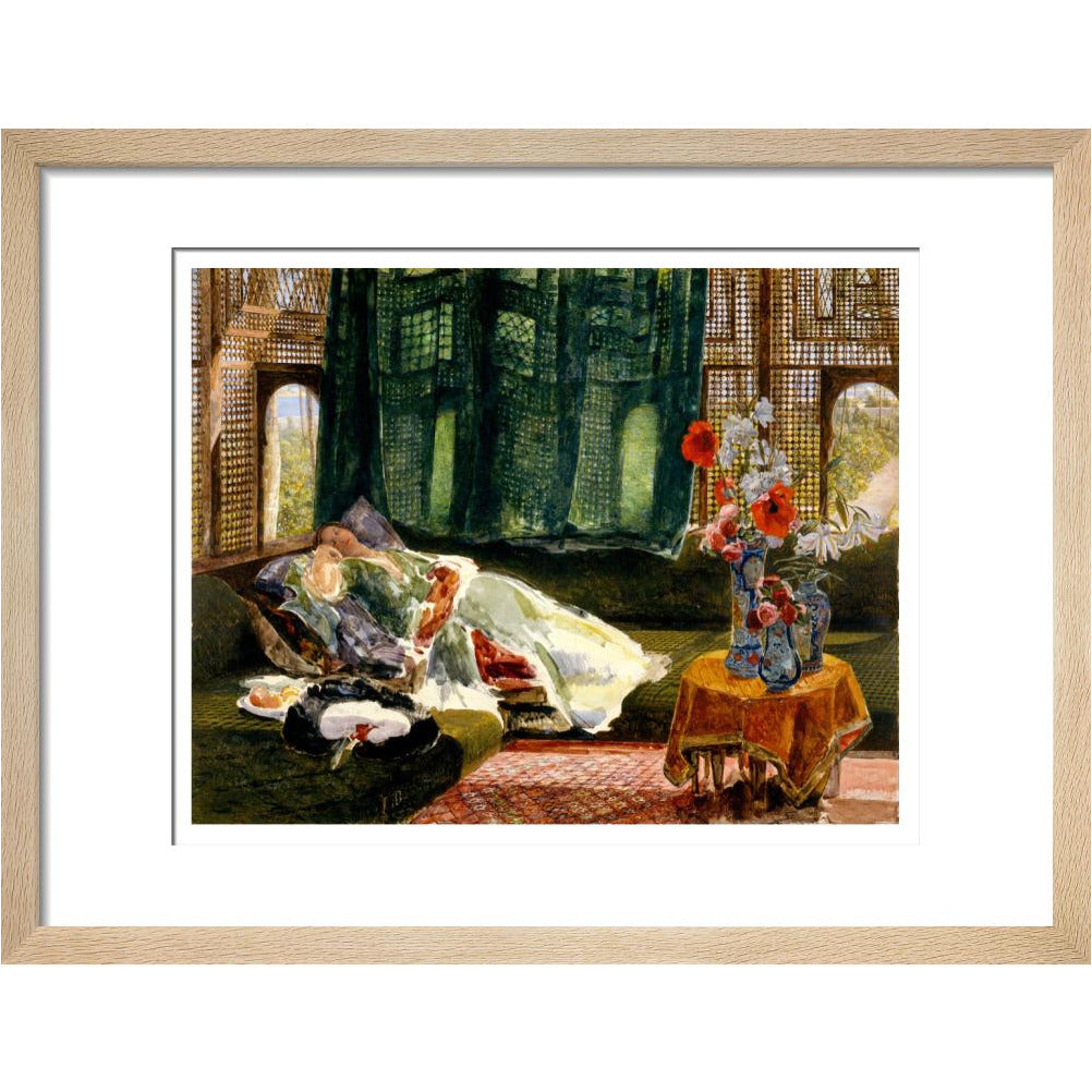 The Siesta - Art print