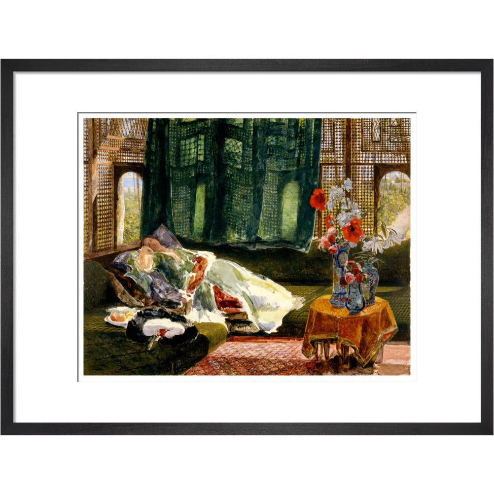 The Siesta - Art print