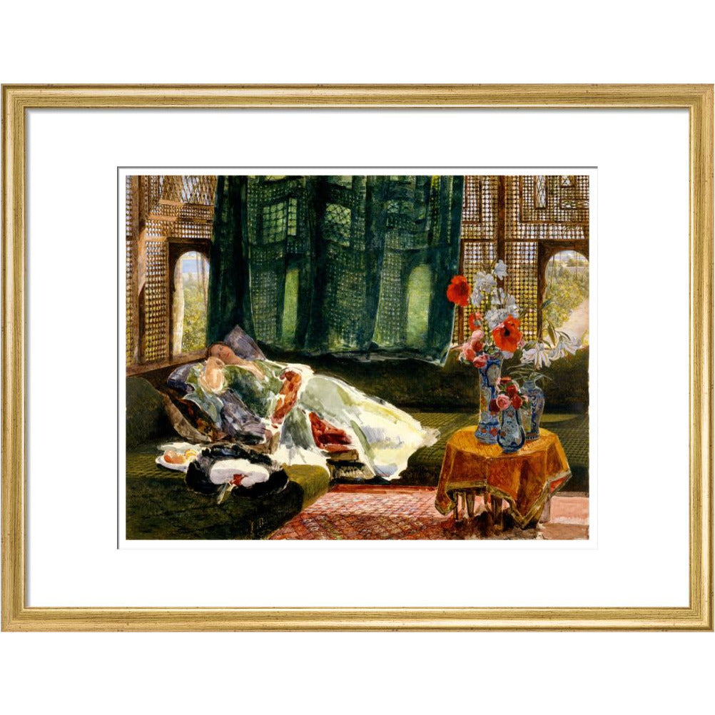 The Siesta - Art print