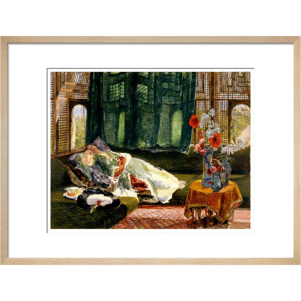 The Siesta - Art print