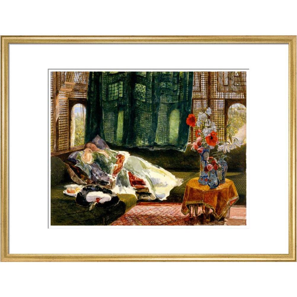 The Siesta - Art print