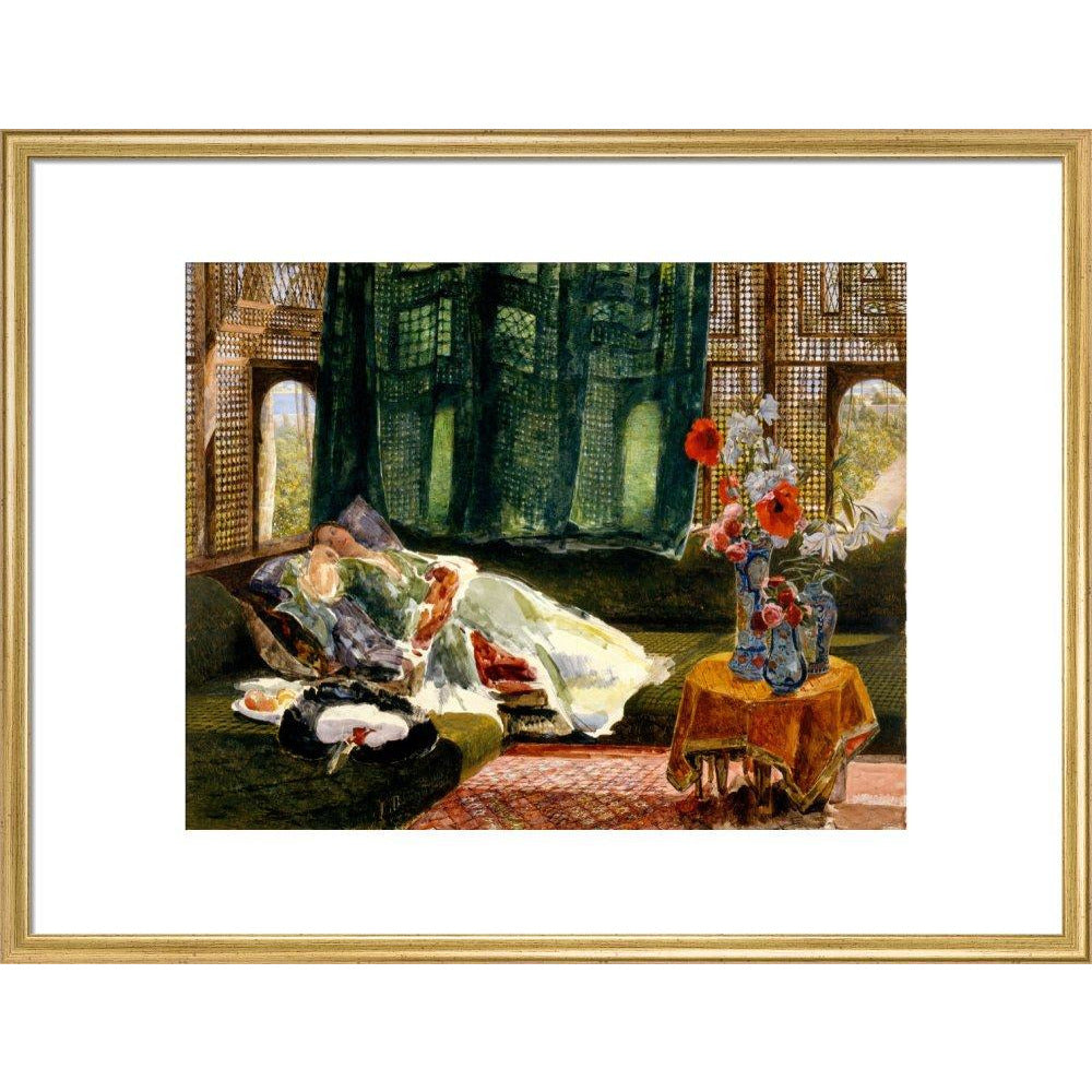 The Siesta - Art print