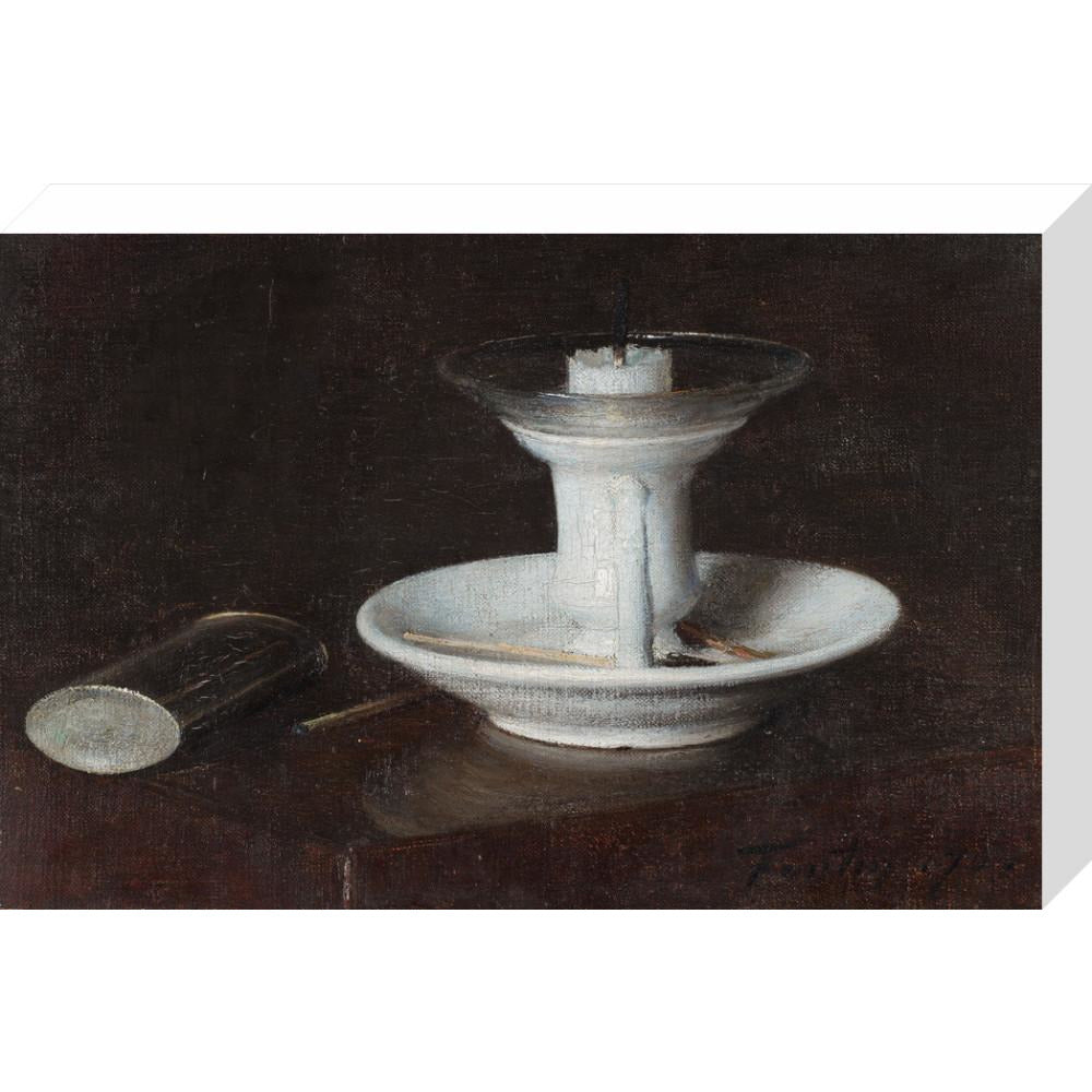 White Candlestick - Art print