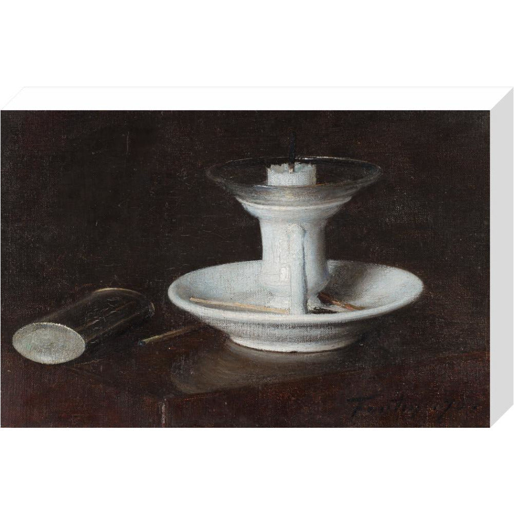 White Candlestick - Art print
