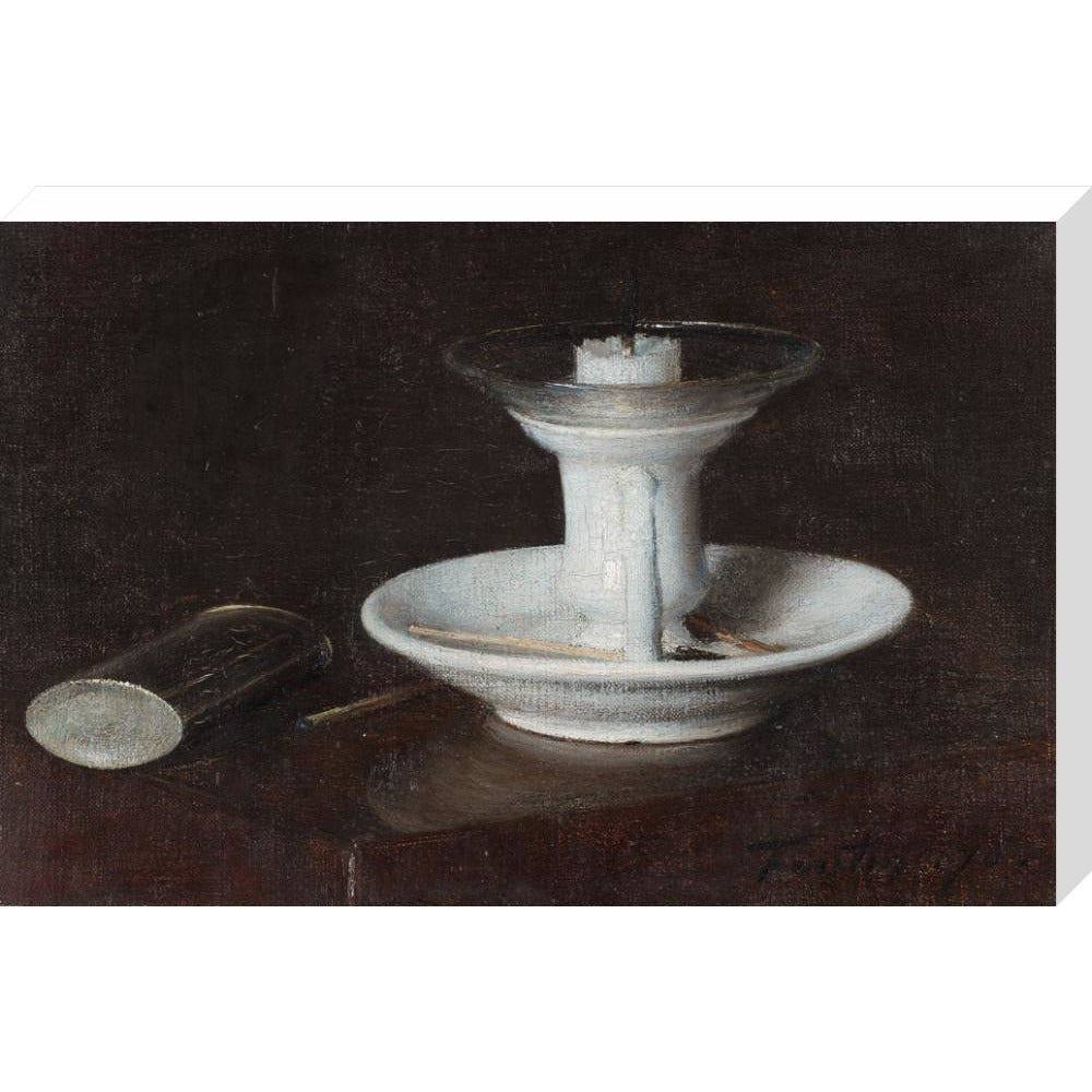 White Candlestick - Art print