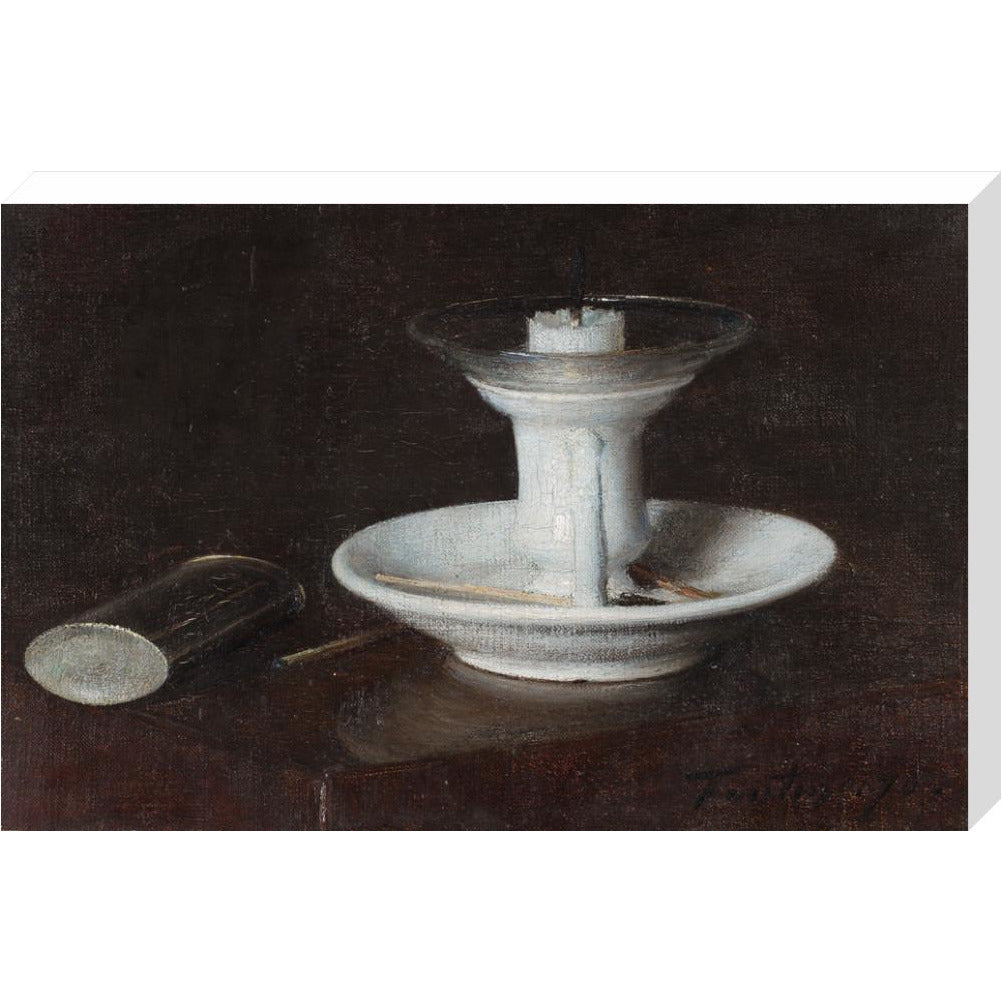 White Candlestick - Art print