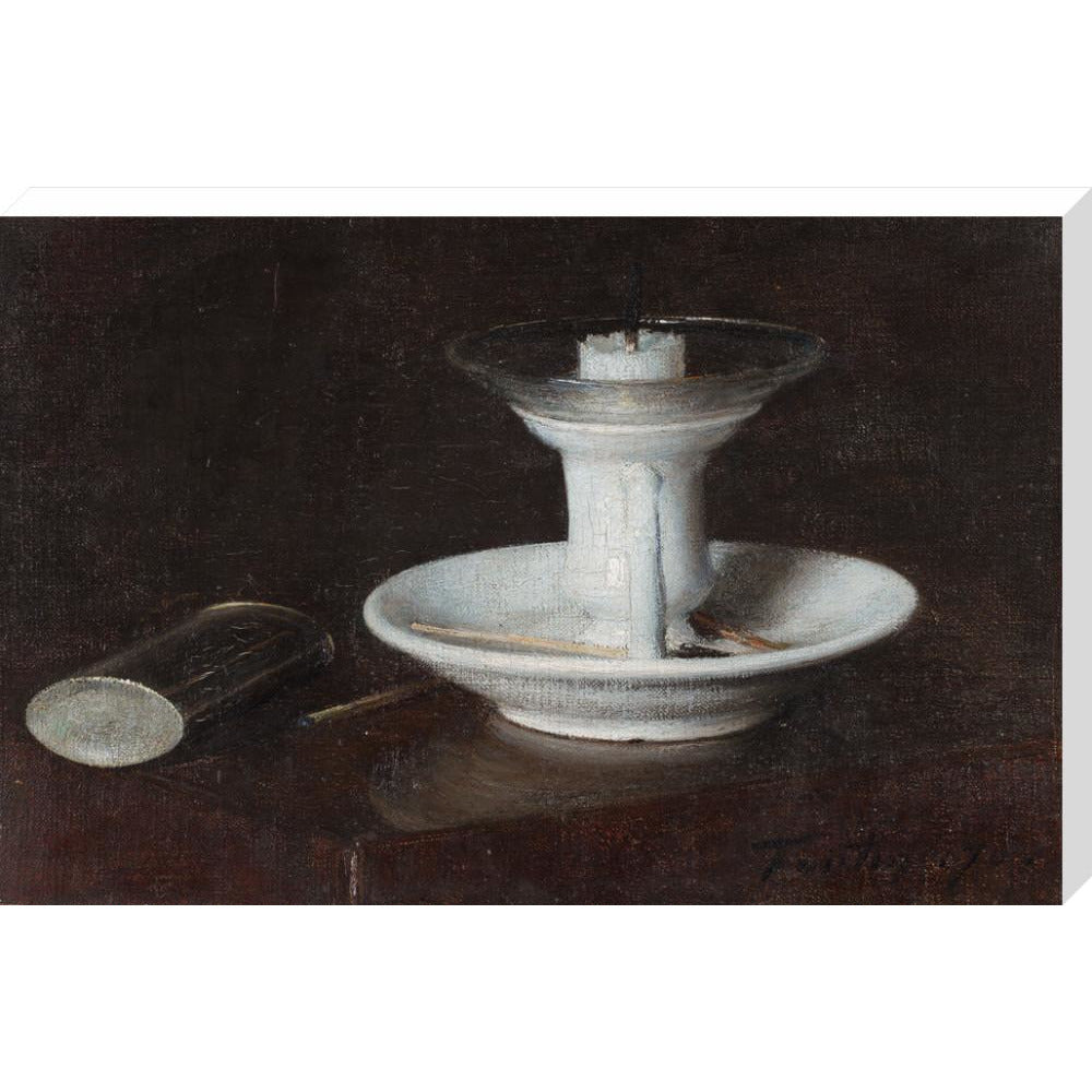 White Candlestick - Art print