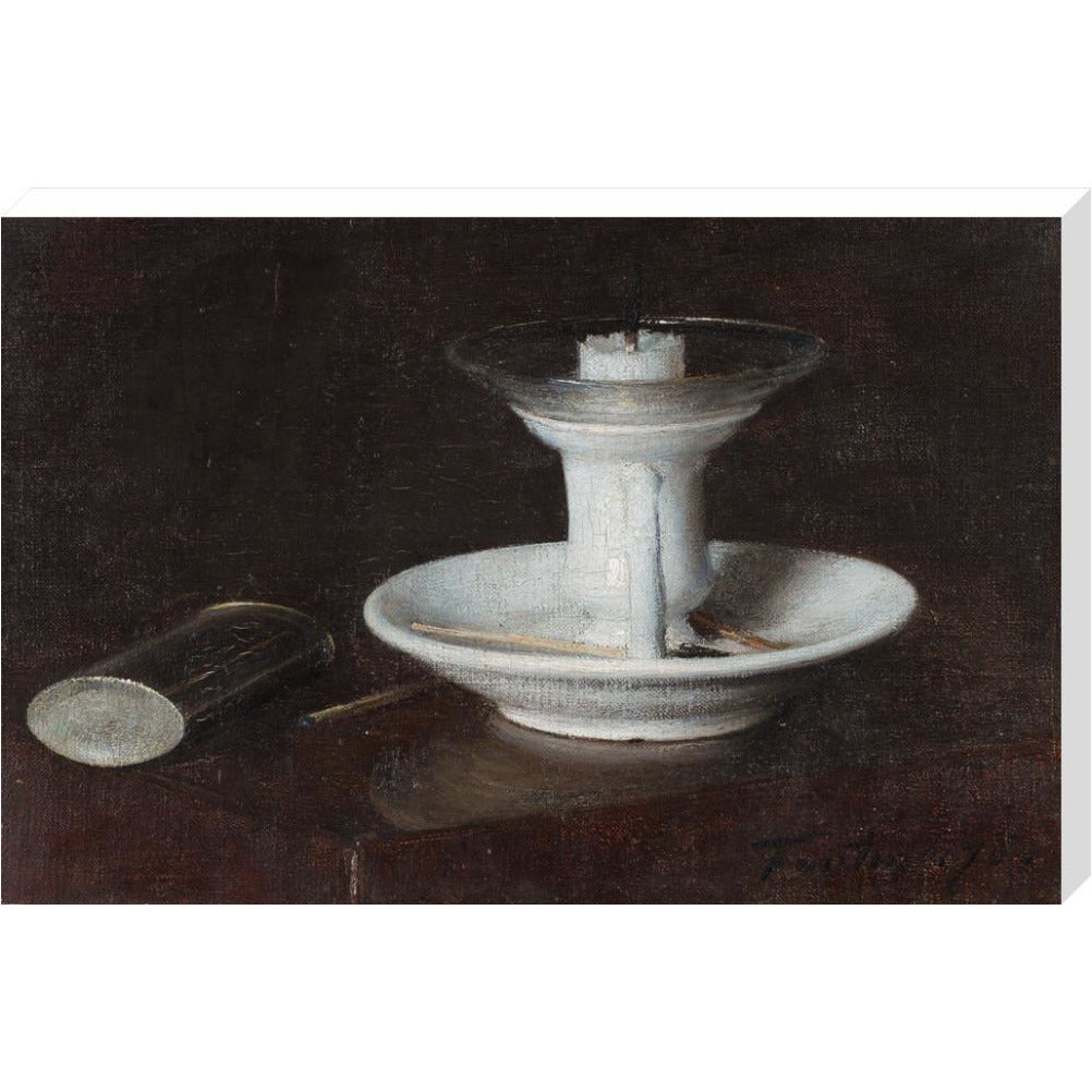 White Candlestick - Art print
